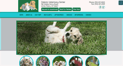 Desktop Screenshot of dakotaveterinarycenter.com